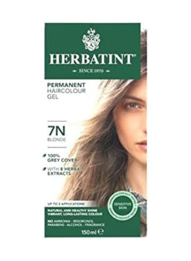 Permanent Haircolour Gel 7N Blonde 150ml
