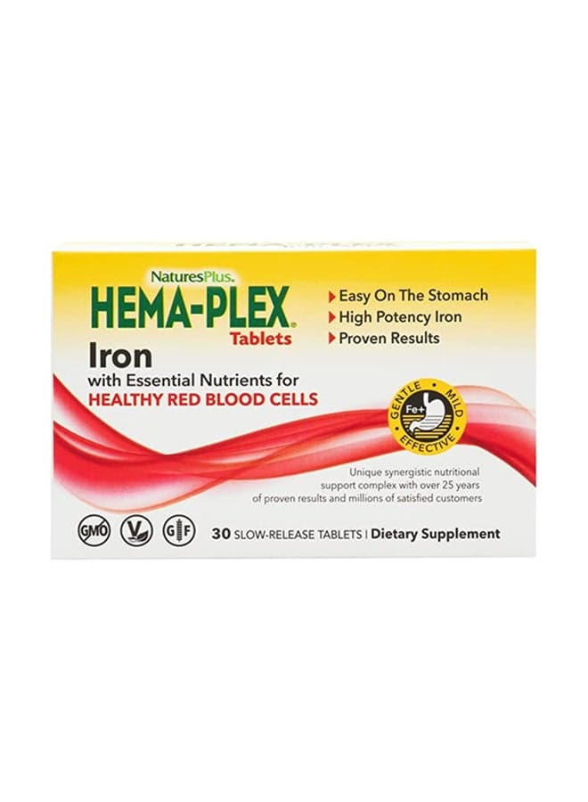 Hema-Plex Dietary Supplement 85 mg - 30 Tablets
