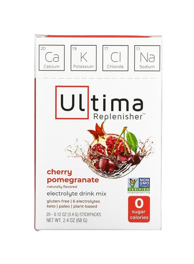 Electrolyte Cherry Pomegranate Powder - 20 Packets