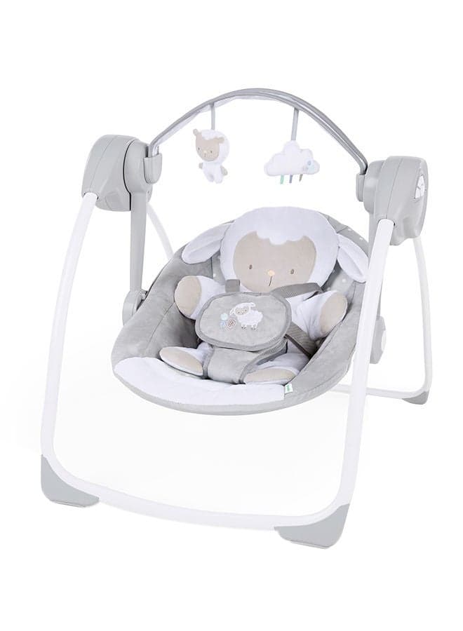 Comfort 2 Go Portable Swing - Cuddle Lamb