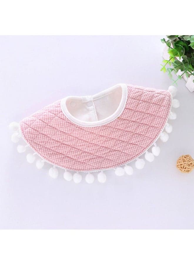 1-Pieces Soft Comfortable Rotating Patchwork Baby's Bib