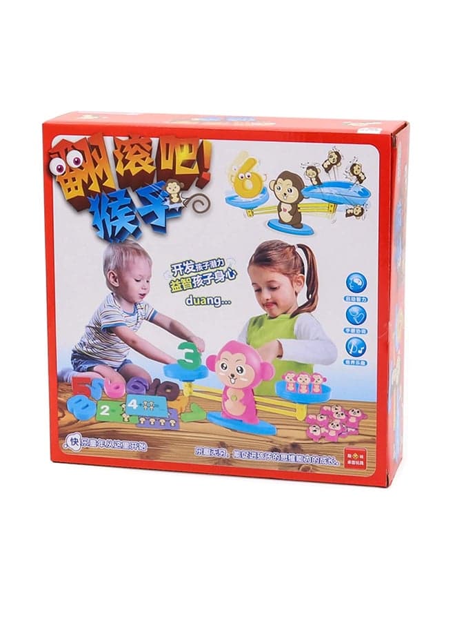 Monkey Number Balance Educational Counting Tool