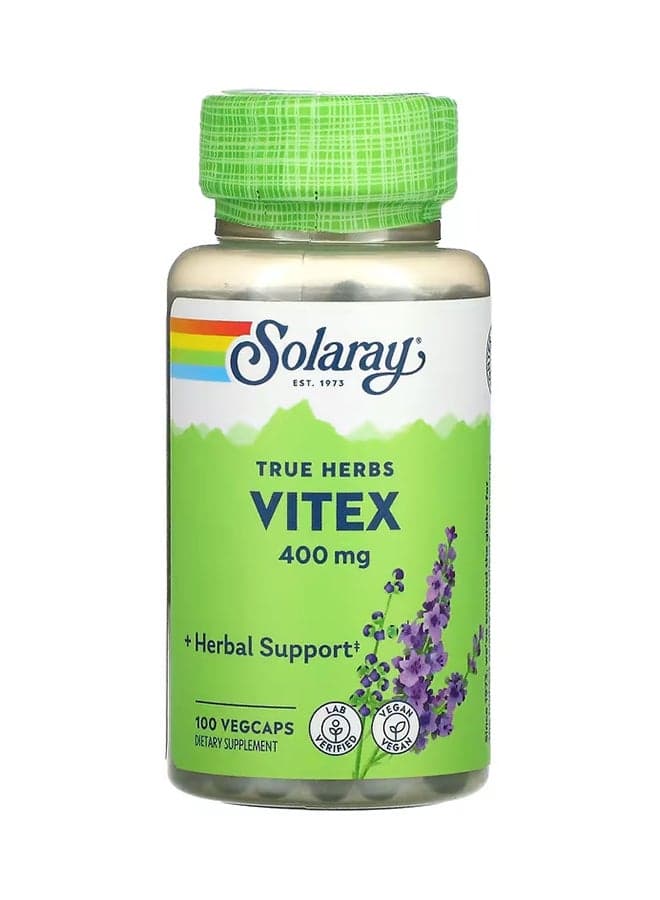 Vitex Agnus-Castus - 100 Capsules 400 Mg