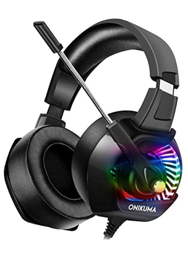 Stereo Gaming Over-Ear Headset With Mic For PS4/PS5/XOne/XSeries/NSwitch/PC -wired