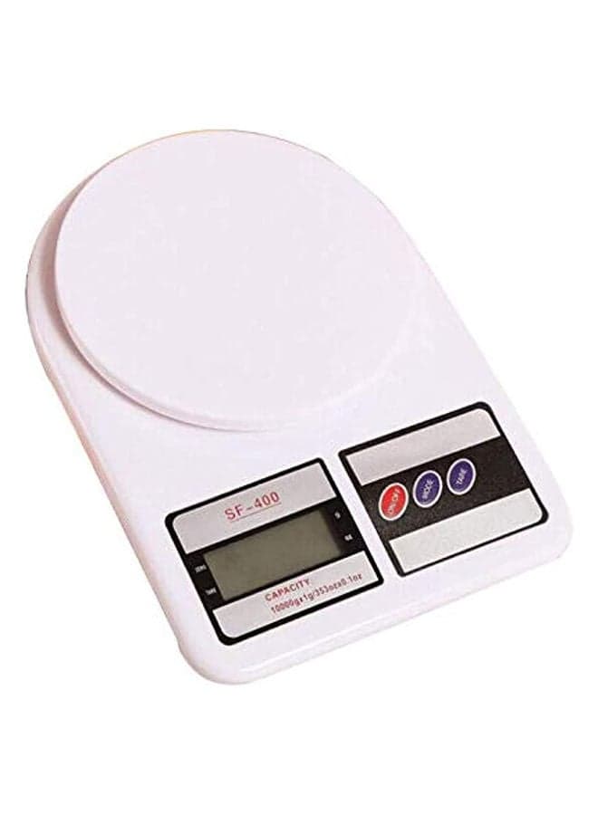 Electronic kitchen Digital Scale – SF-400(10 kg/1 g) White
