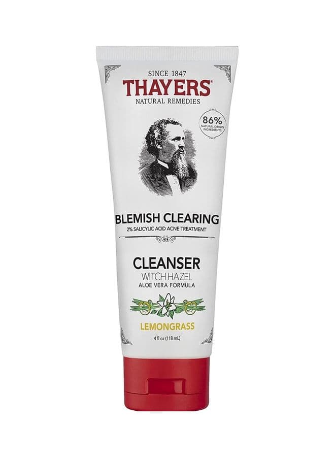 Blemish Clearing Cleanser Witch Hazel Lemongrass 118ml