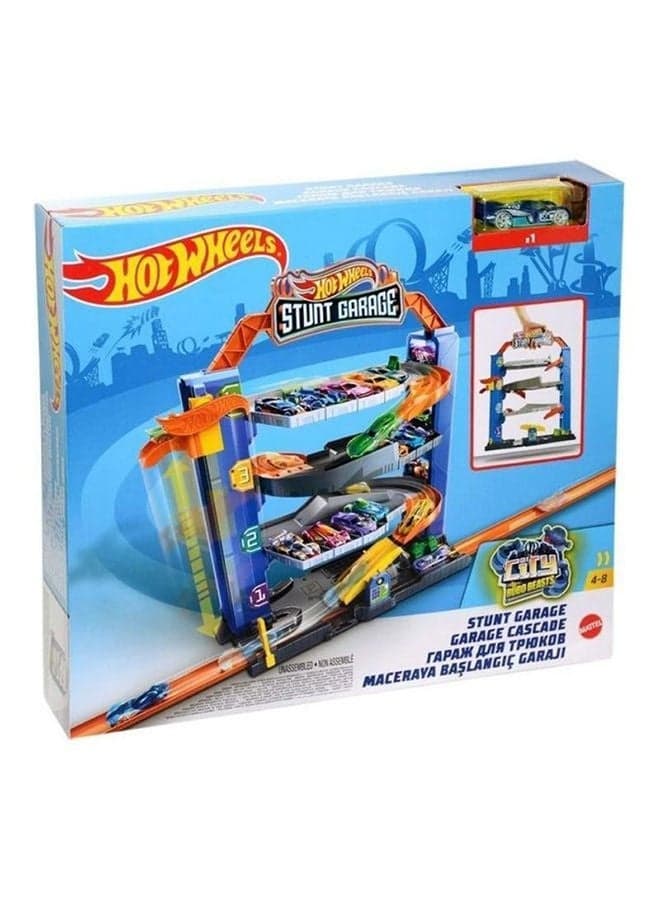 Stunt Garage Play Set