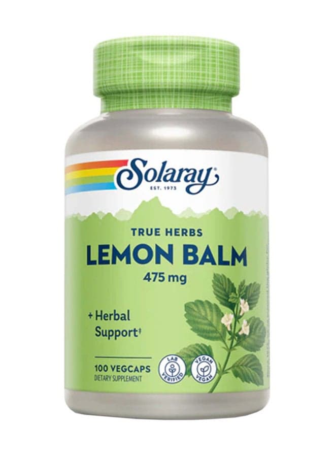 Lemon Balm - 100 Vegcaps
