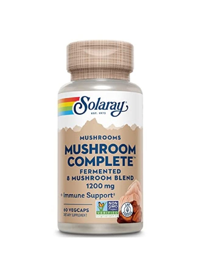 Organically Grown Fermented Mushroom Complete - 60 Veg Capsules