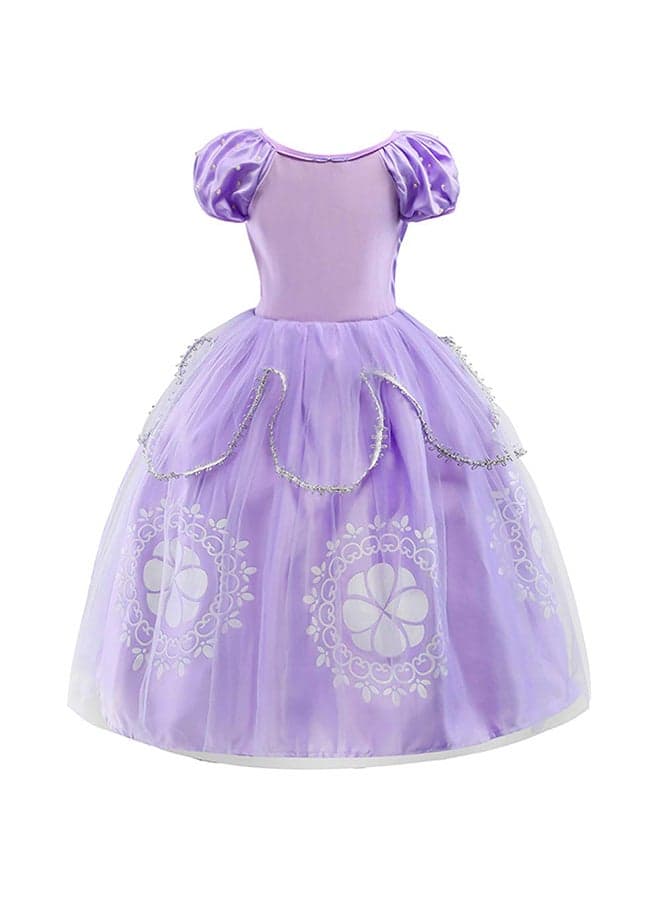 Princess Beautiful Flared Style Breathable Themed Party Fancy Dress Cosplay Costume-Assorted 120cm