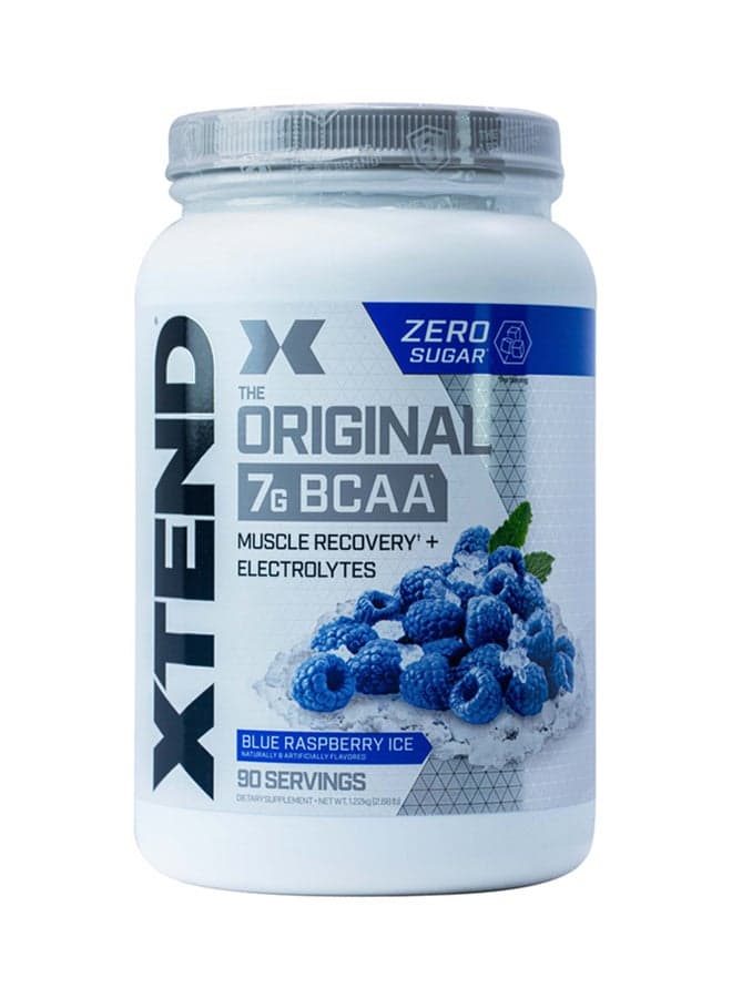 Xtend The Original 7G BCAA Dietary Supplement - Blue Raspberry Ice -90 Servings-1.22kg