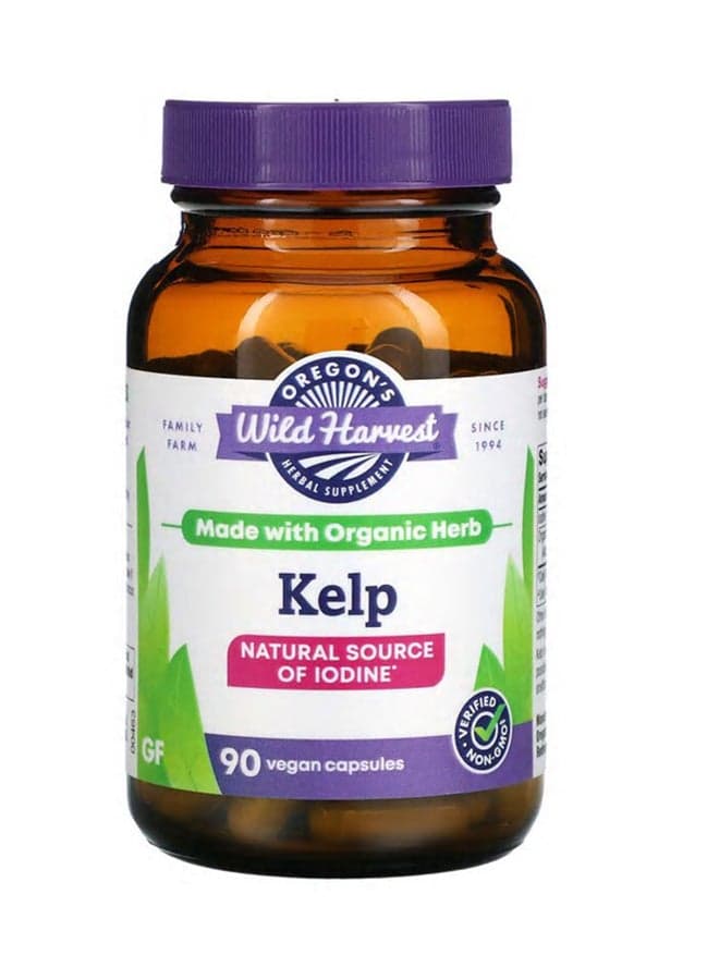 Kelp Dietary Supplement - 90 Gelatin Capsules