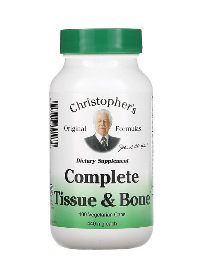 Complete Tissue And Bone Dietary Supplement 440 mg - 100 Veggie Caps
