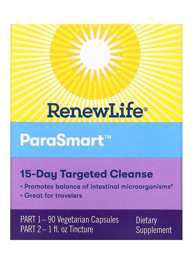 ParaSmart, 15-Day Targeted Cleanse, 2-Part 90 Veg Capsules