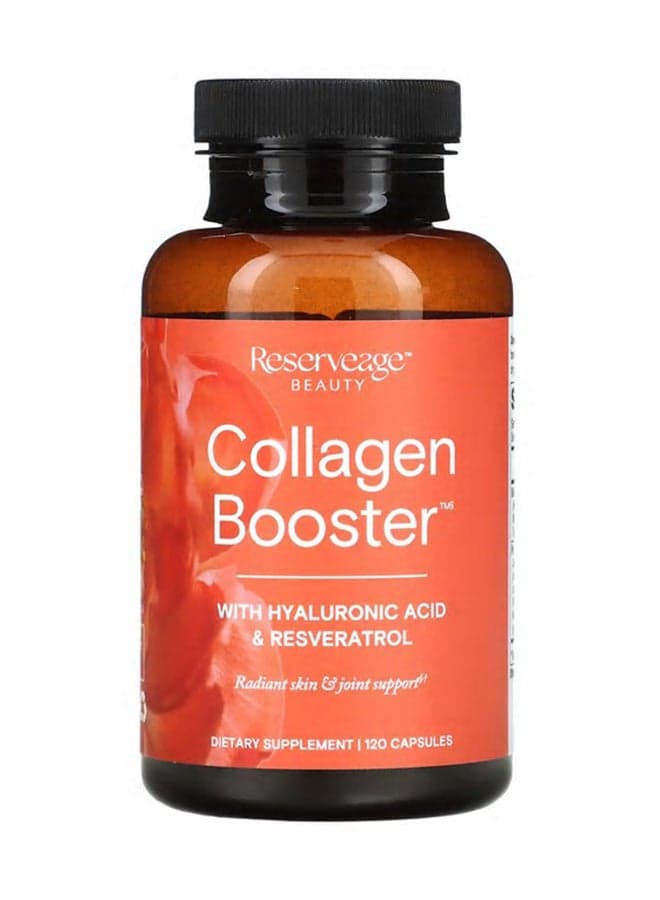 Collagen Booster With Hyaluronic Acid And Resveratrol - 120 Capsules