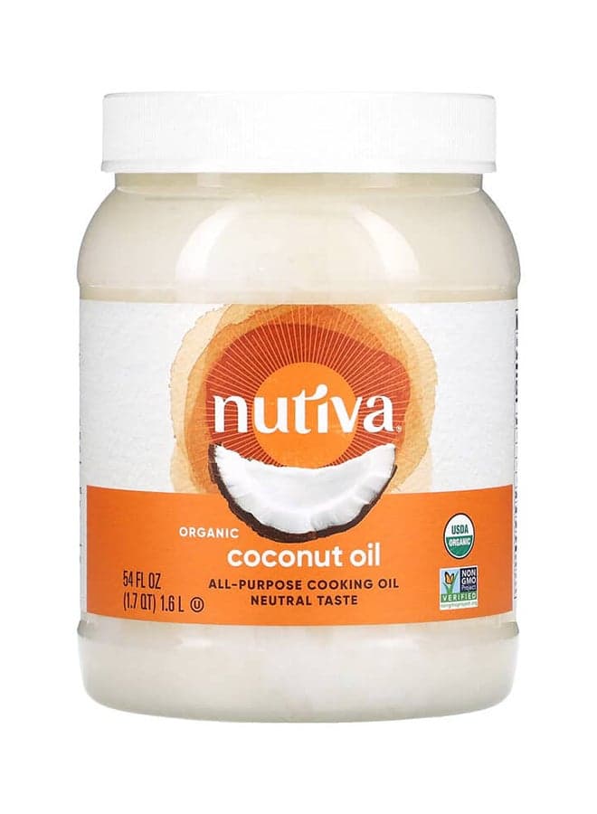 Nutiva, All-Purpose Cooking Oil, Organic Coconut Oil , 54 fl oz (1.6 l)
