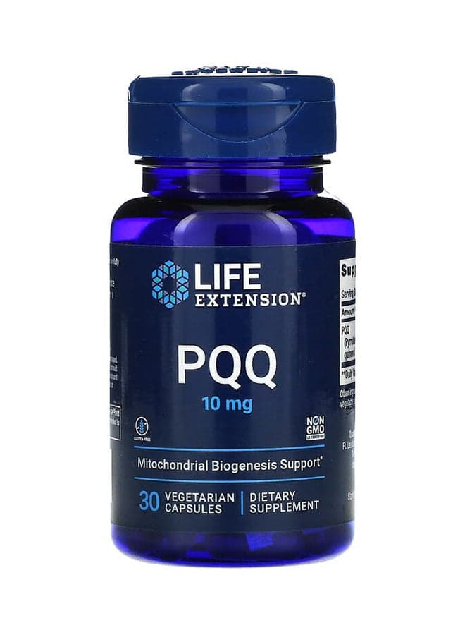 PQQ Caps 10mg 30 Vegetarian Capsules