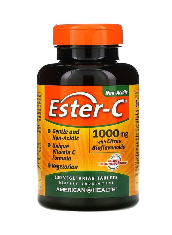 Ester-C Vitamin C Dietary Supplement 1000mg - 120 Tablets