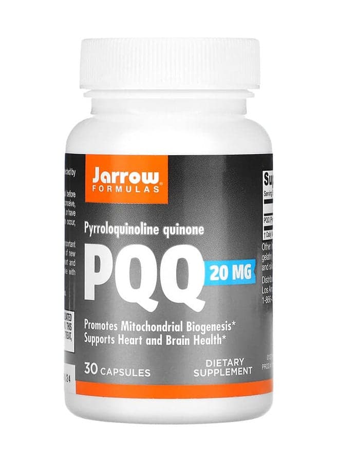 Pyrroloquinoline Quinone Dietary Supplement - 30 Capsules 20 mg