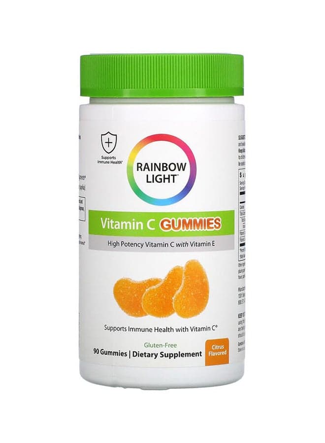 Gummy Vitamin C Slices Dietary Supplement-90 Gummies