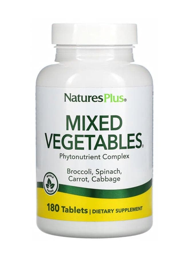 Mixed Vegetables Dietary Supplement - 180 Tablets