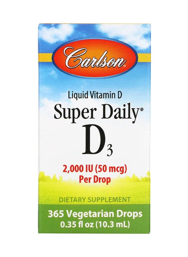 Super Daily D3 20000 IU Dietary Supplement 0.35 fl oz (10.3 ml)