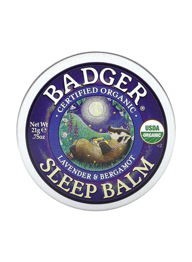 Lavender And Bergamot Organic Sleep Balm 0.75 Oz (21 G)