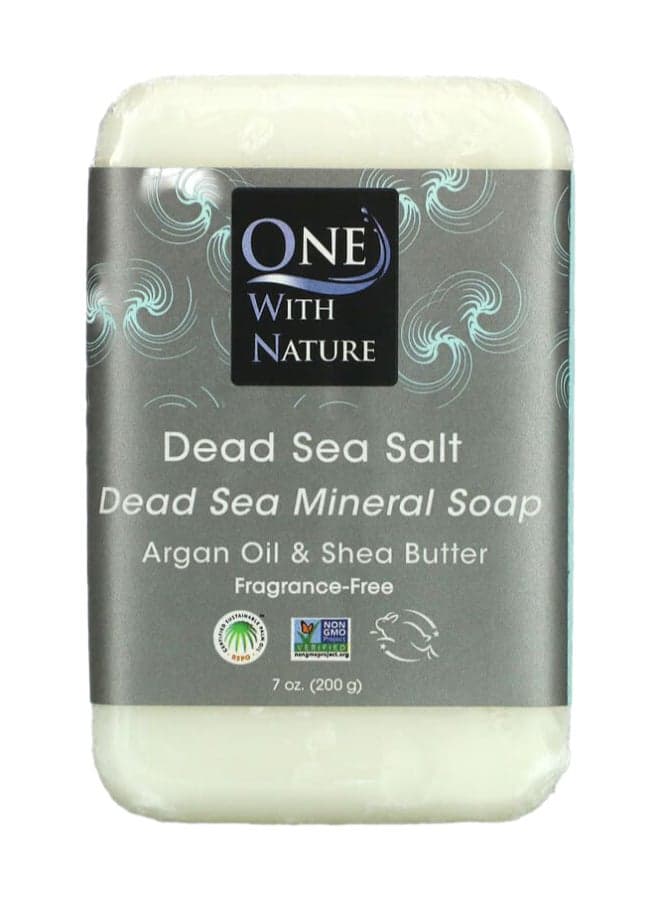 Dead Sea Salt Triple Milled Soap White 200grams
