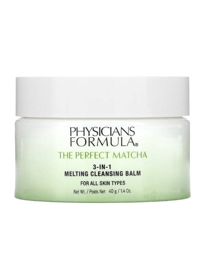 The Perfect Matcha 3-In-1 Melting Cleansing Balm, 1.4 Ounce