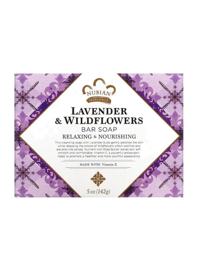 6-Piece Lavender And Wildflowers Bar Soap