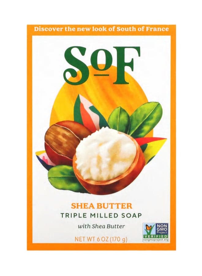French Milled Shea Butter Soap