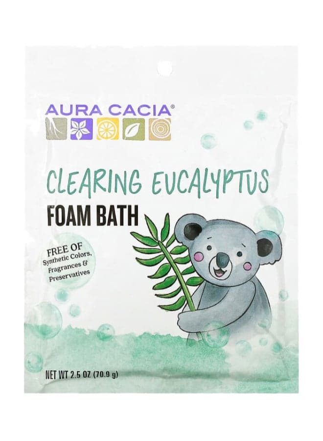 Pack Of 6 Pure Essential Oils Clearing Foam Bath