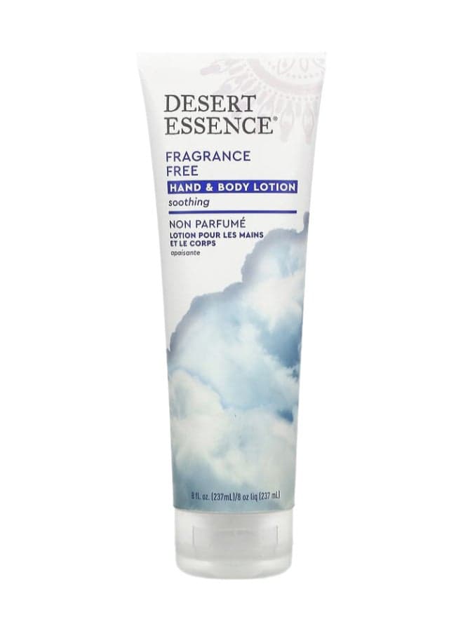 Fragrance Free Hand And Body Lotion 237ml