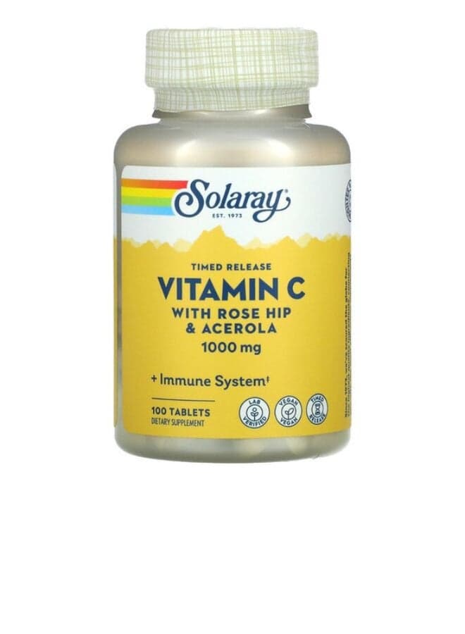 Timed-Release Vitamin C 1000 mg - 100 Tablets