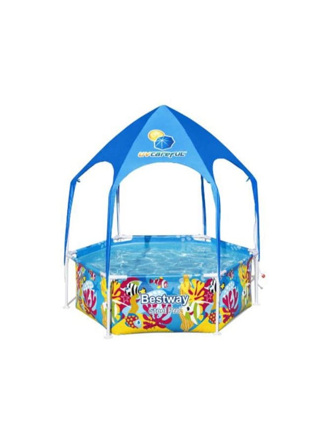Steel Pro UV Careful Splash-in-Shade Play Pool 183x51cm