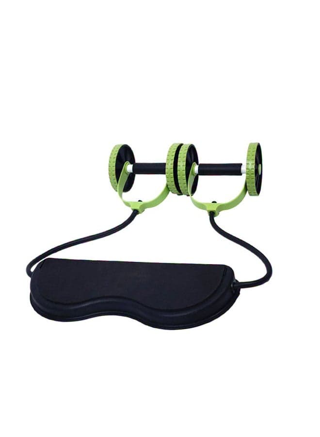 Abdominal Exercise Wheel Roller with Rope 25cm – Portable Core Strength Training Equipment for Home Workouts 25cm