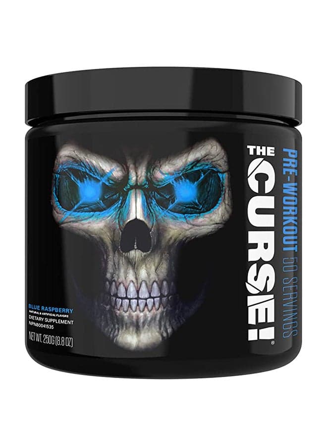 The Curse PreWorkout Blue Raspberry - 50 Servings