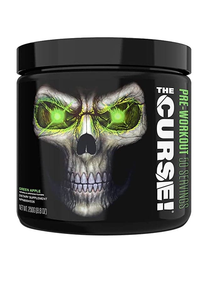 The Curse PreWorkout Green Apple - 50 Servings