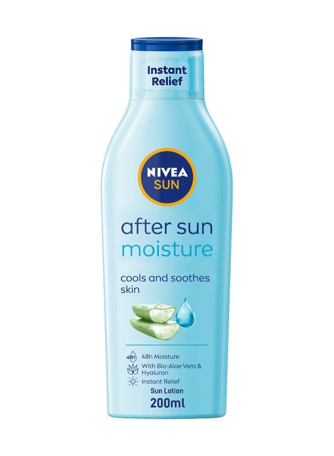 Sun After Sun Moisturizing Lotion With Aloe Vera Andavocado Oil Cooling Andsoothing 200ml