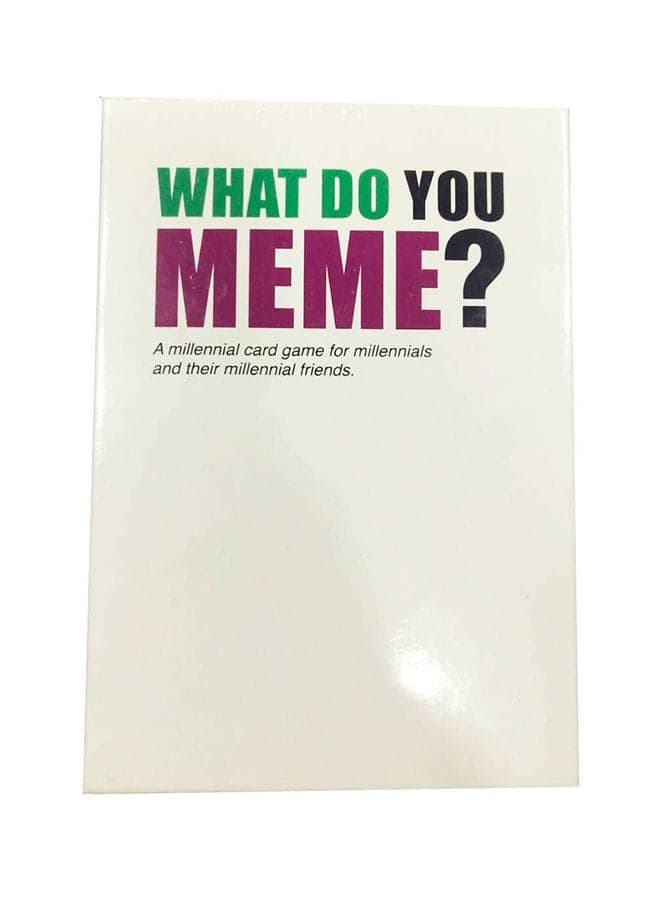 What Do You Meme Adult Party Game 11.43x11.18x16.51cm