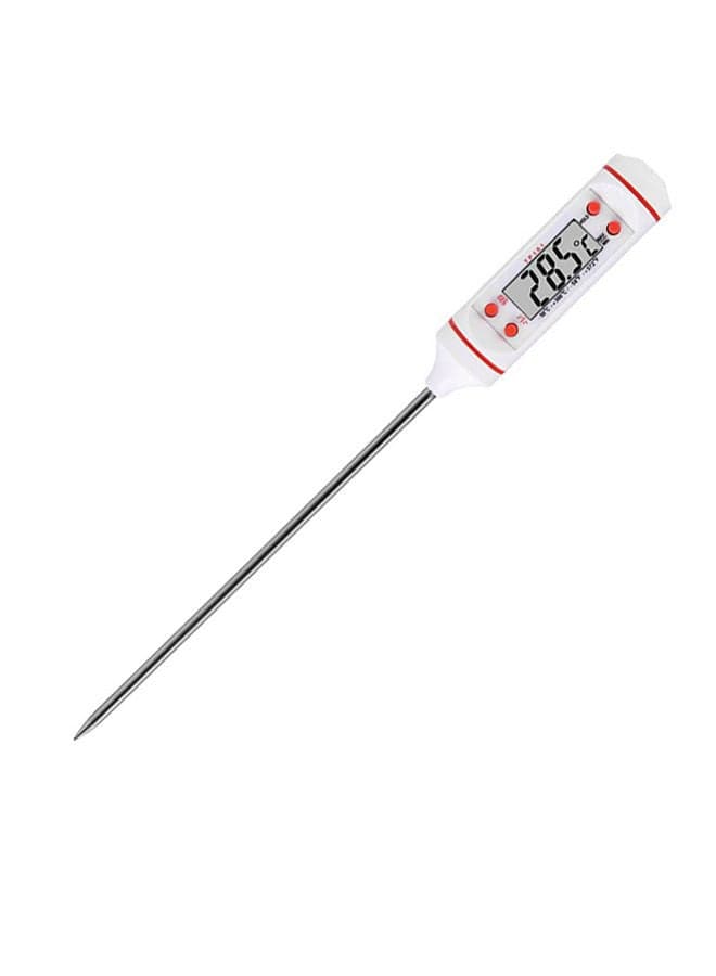 Digital BBQ Grill Food Thermometer Multicolour 24x1.8x1.8cm