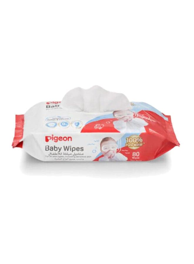 Baby Wipes, 80 Count