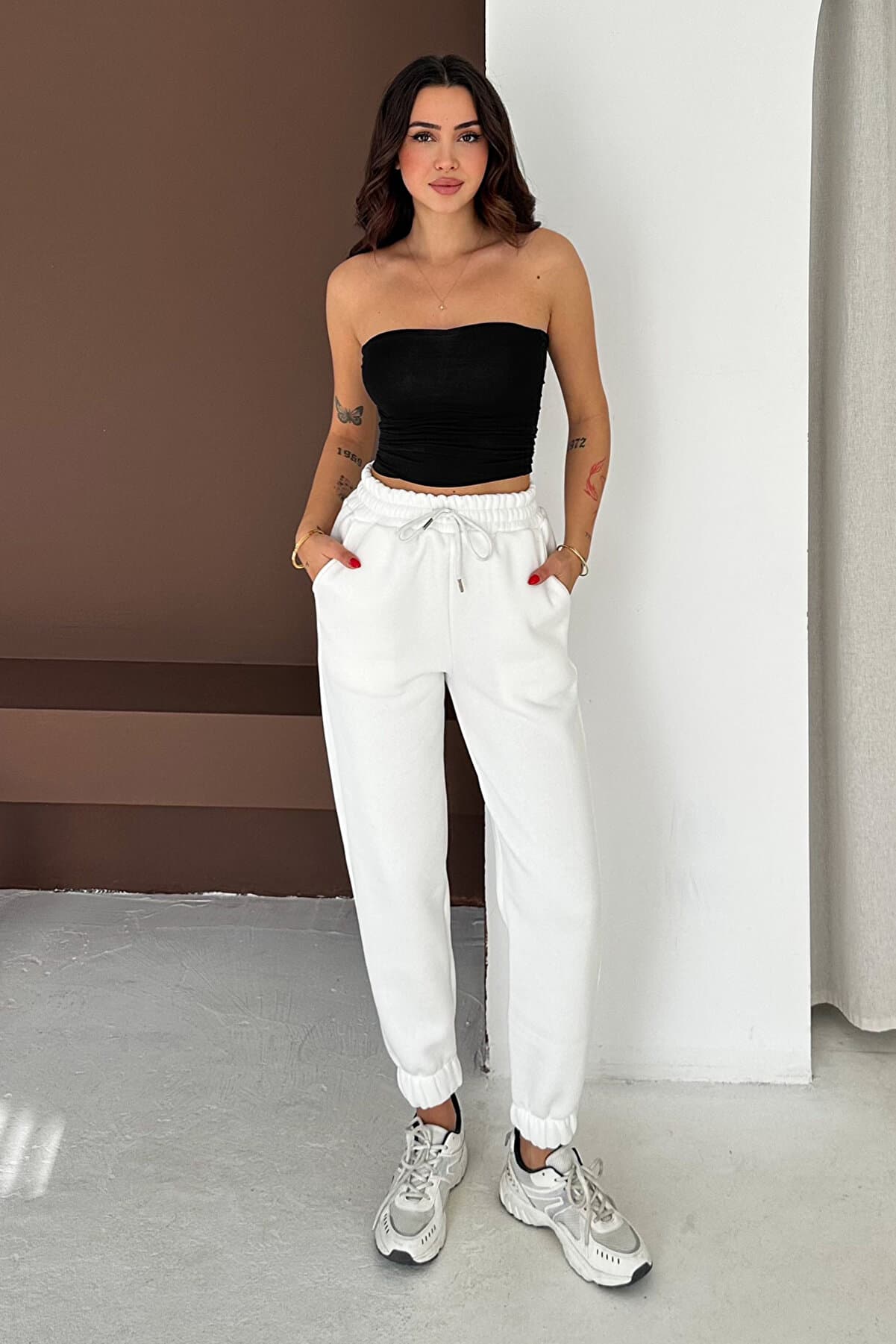 Women's High Waist Jogger Sweatpants – Soft Motion