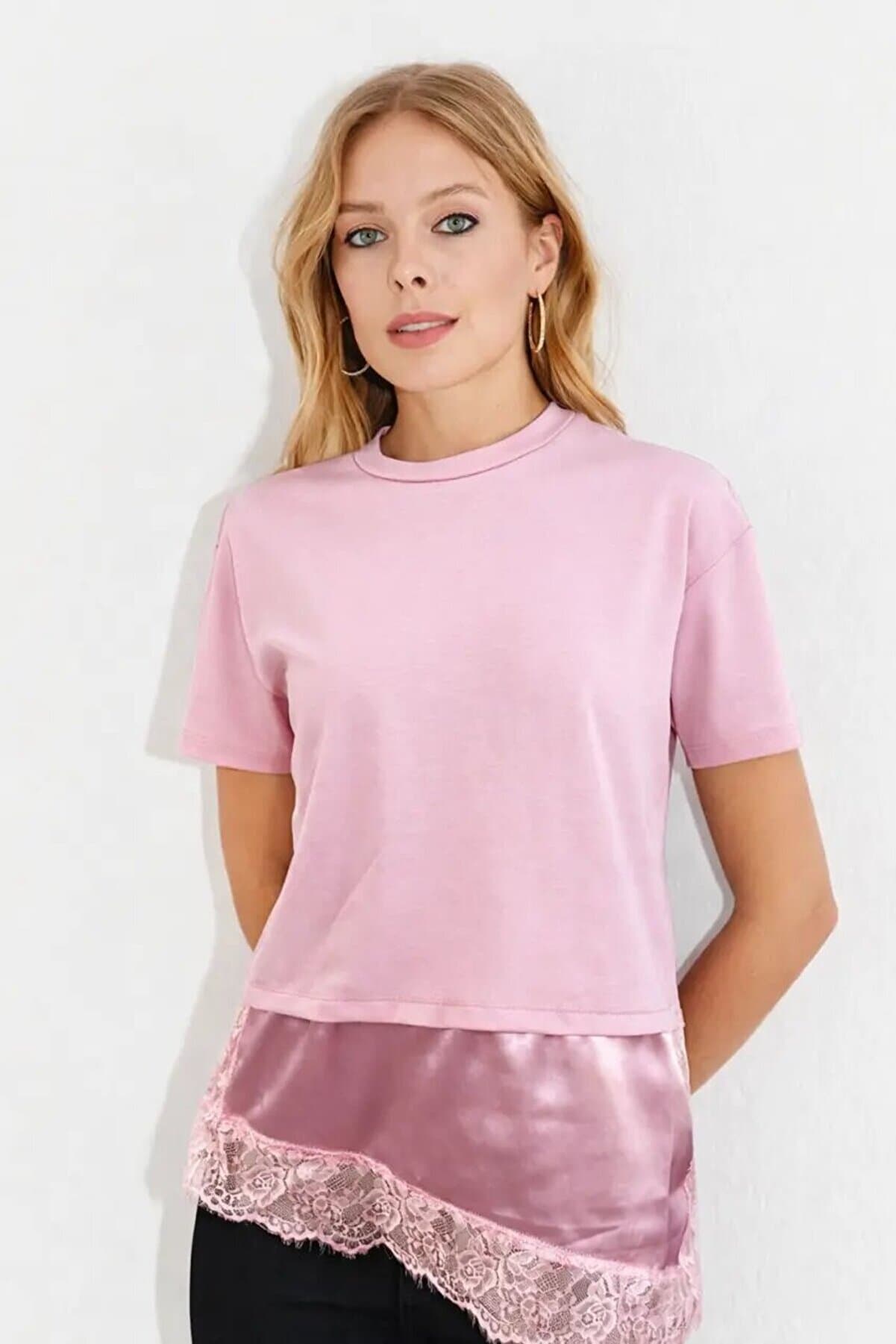 Lace Detailed T-Shirt