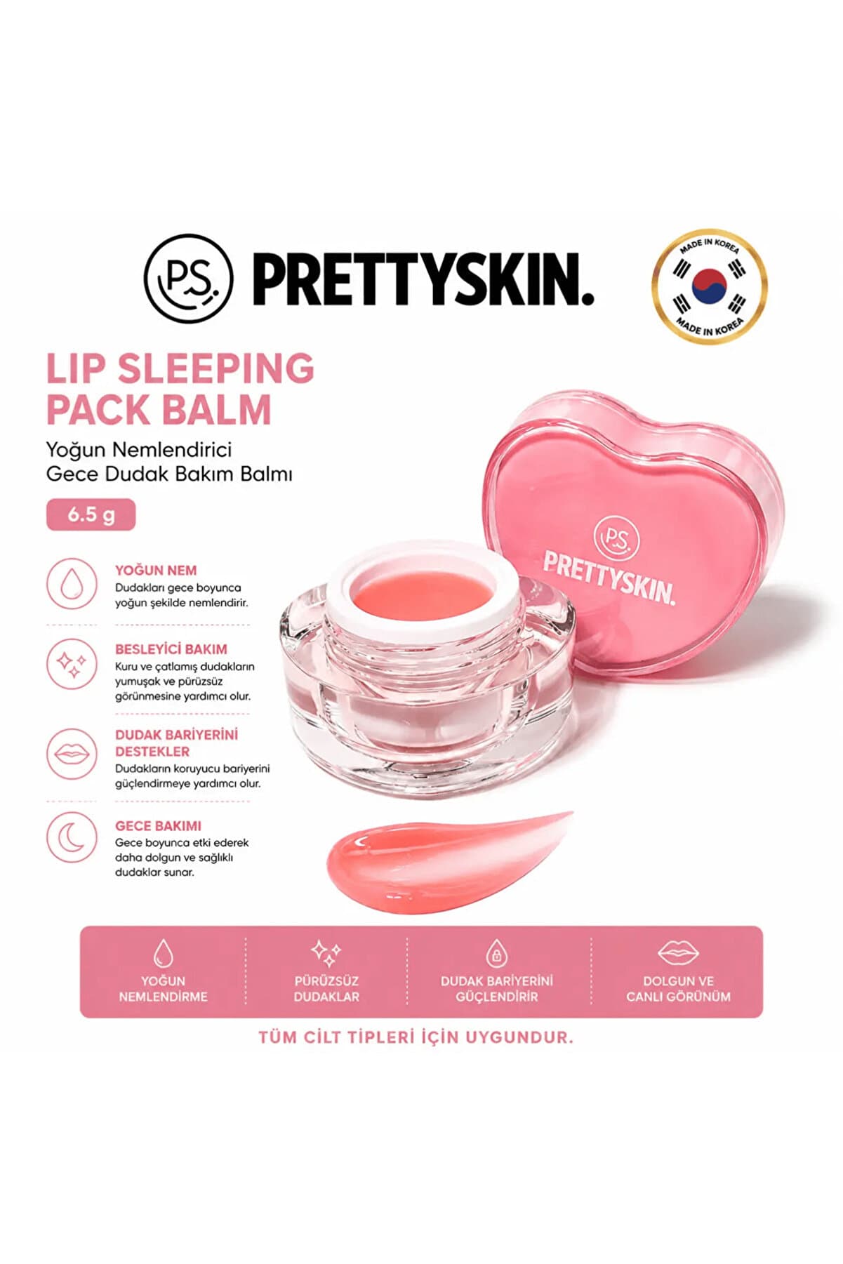 Lip Sleeping Pack Balm 6.5 g | Moisturizing Lip Care Balm