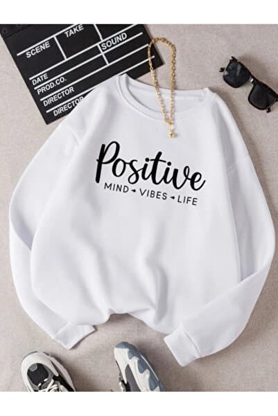 Positive Energy Sweatshirt White