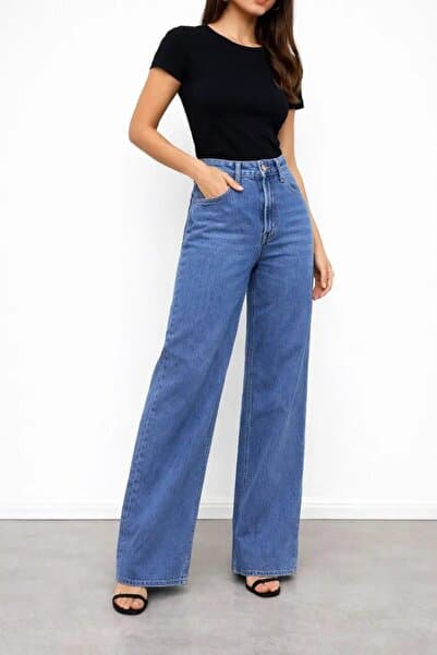 High Waist Wide Jeans