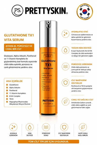 Glutathione Tx1 Vita Serum 50 ml | Brightening and Anti-Blemish Skin Serum