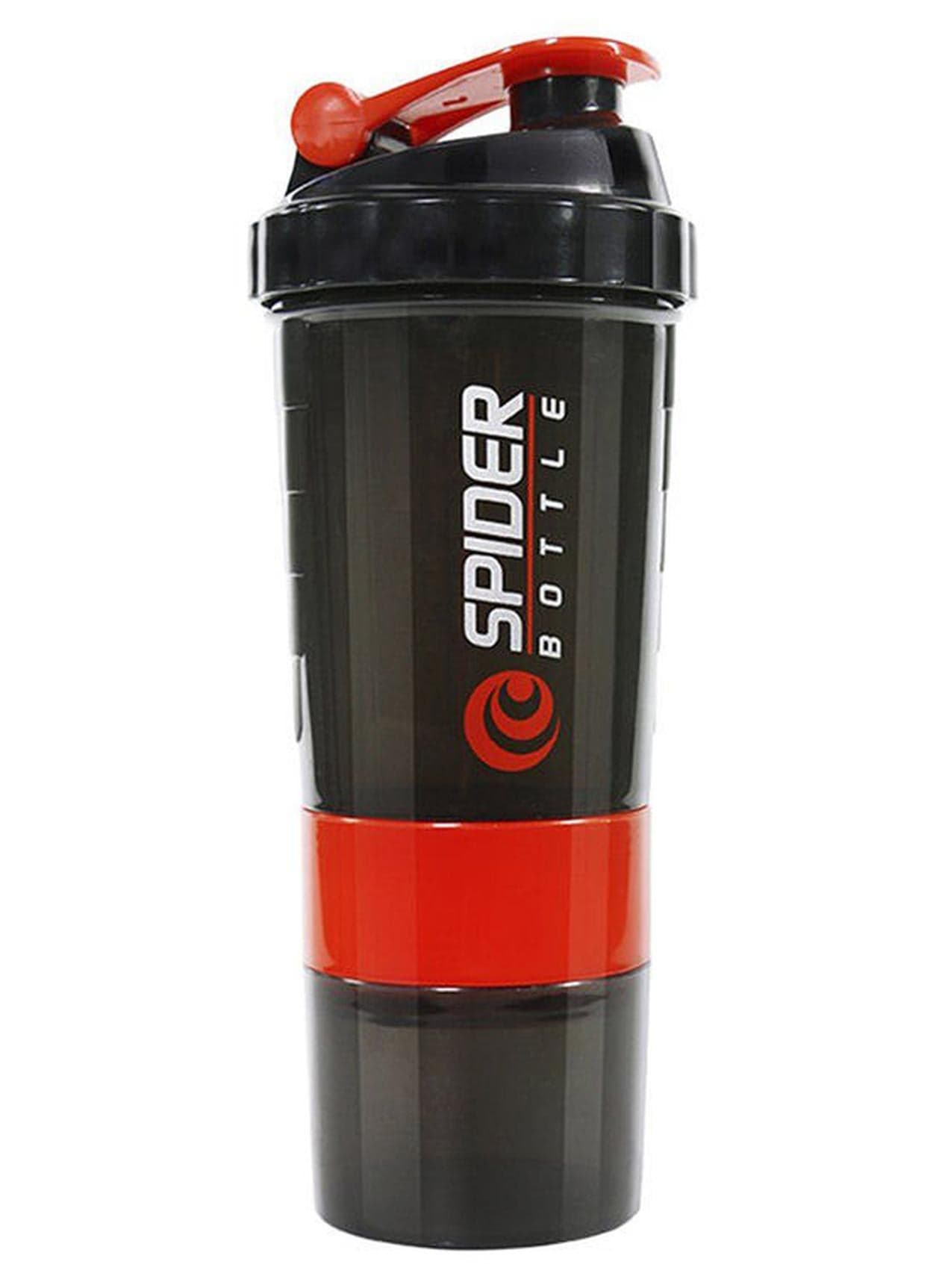 Three Layers Protein Powder Shake Exercise Bottle 500ml 500ml