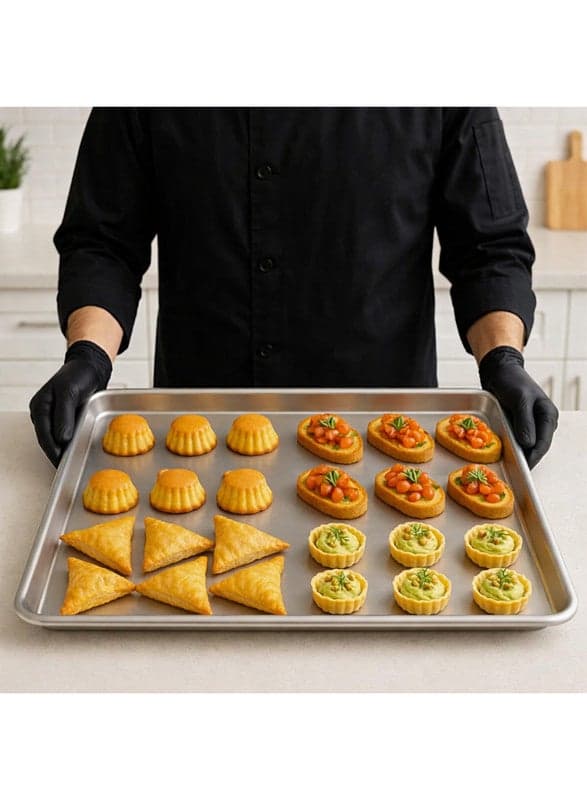 Baking Tray Oven Silver 24x33cm